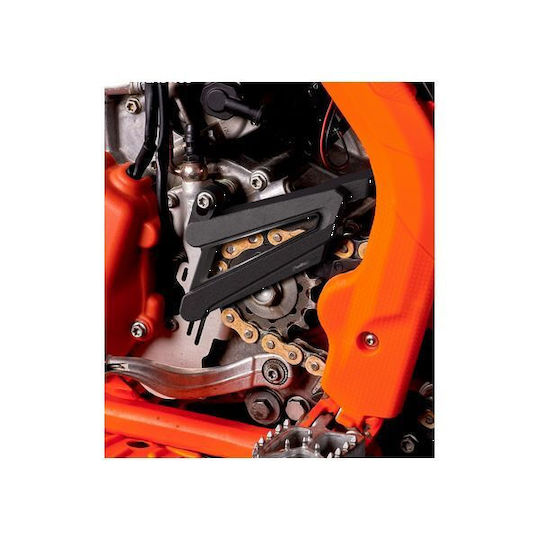 Polisport Protecție pinion față motocicletă Yamaha YZ 125 Negru