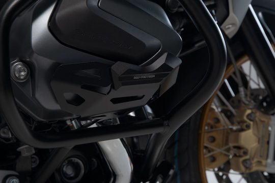 SW-Motech Motorcycle Engine Cover Protector Black