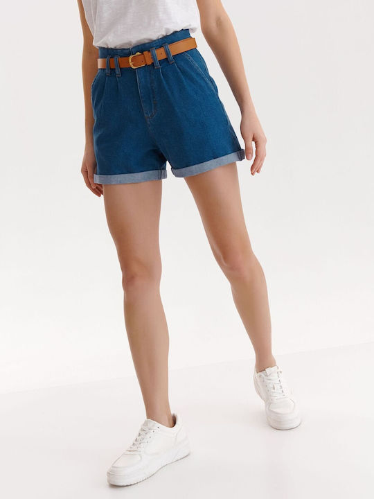 Make your image Women's Jean Shorts Blue