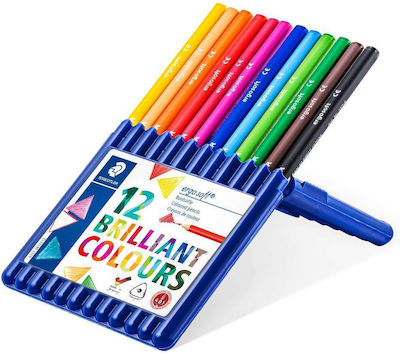 Staedtler Ergosoft Jumbo Seturi de creioane colorate cu varf gros intr-o cutie 12buc 158SB12