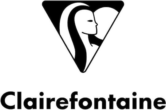 Clairefontaine Σημειωματάριο A5 50 Φύλλων με Λευκές Σελίδες Λευκό