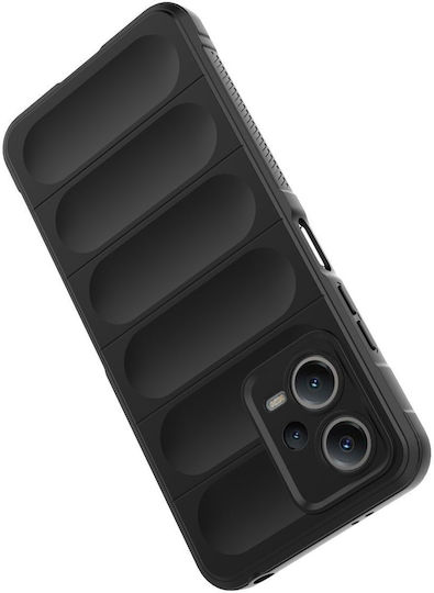 Magic Shield Back Cover Σιλικόνης / Πλαστικό Μαύρο (Redmi Note 12 5G / Poco X5 5G)