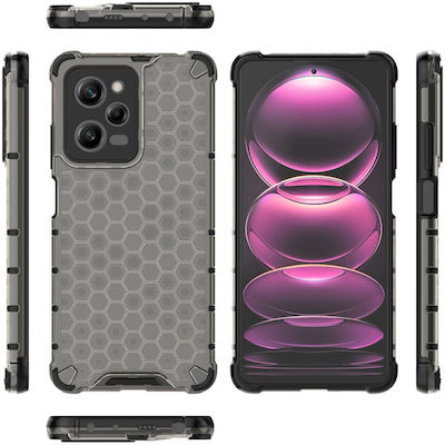 Honeycomb Back Cover Black (Redmi Note 12 Pro / Poco X5 Pro)