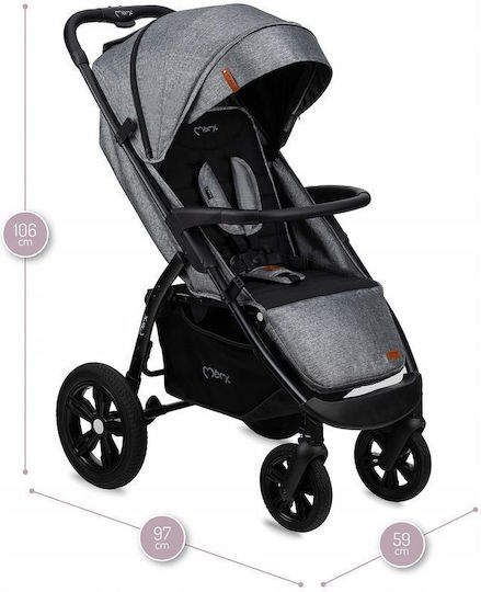 Momi Miya Kinderwagen Geeignet ab 6+ Monaten Gray