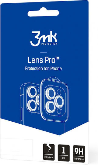 3MK Lens Protection Pro Protecție Cameră Tempered Glass Yellow pentru iPhone 14 / 14 Plus