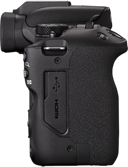 Canon EOS R50 Mirrorless Φωτογραφική Μηχανή Body Μαύρη