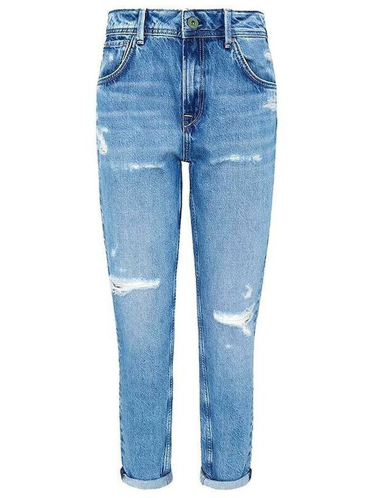Violet Hoch tailliert Damenjeans Lila