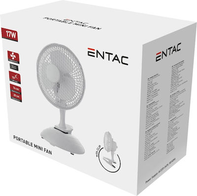 Entac EPTMF-17W Tischventilator 17W Durchmesser 20cm