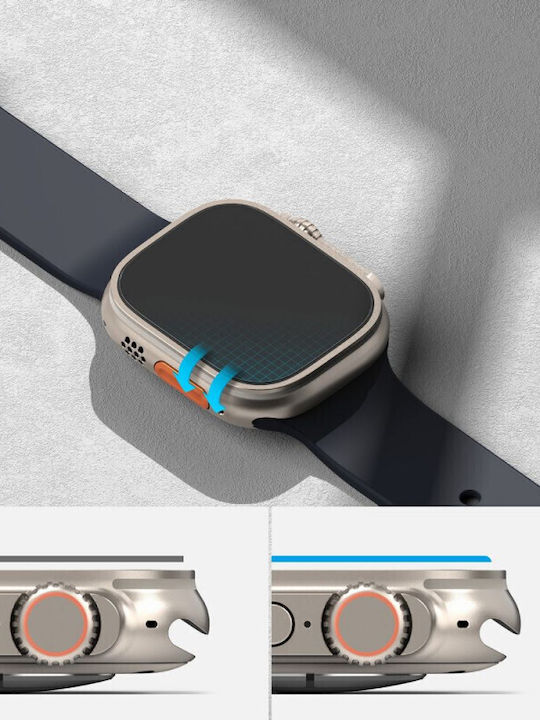 Ringke 4 Pack Tempered Glass for the Apple Watch Ultra 49mm 4pcs