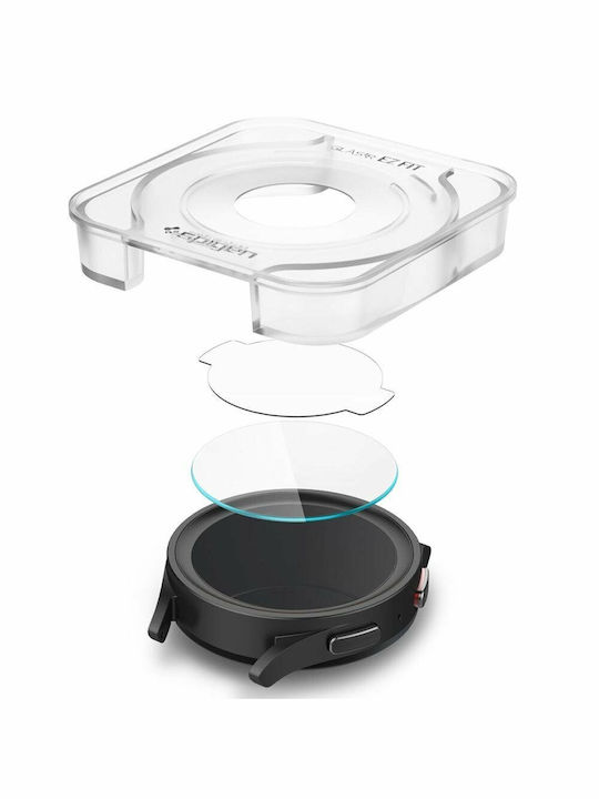 Spigen EZ Fit Tempered Glass for the Galaxy Watch 5 Pro 45mm 2pcs AGL05346
