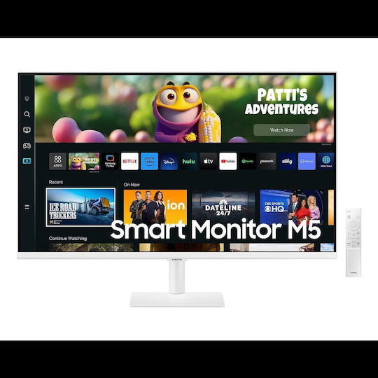 Samsung M5 VA Smart Monitor 32" FHD 1920x1080 με Χρόνο Απόκρισης 4ms GTG