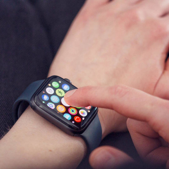 Wozinsky Full Face Tempered Glass για το Apple Watch 45mm 1τμχ