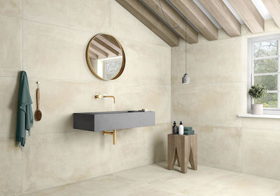 Floor Interior Matte Ceramic Tile 120x60cm Beige