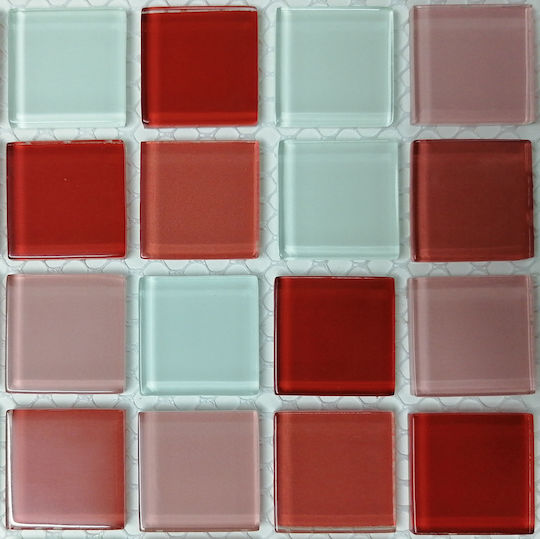 Floor / Wall Interior Matte Ceramic Tile 30x30cm Multicolour