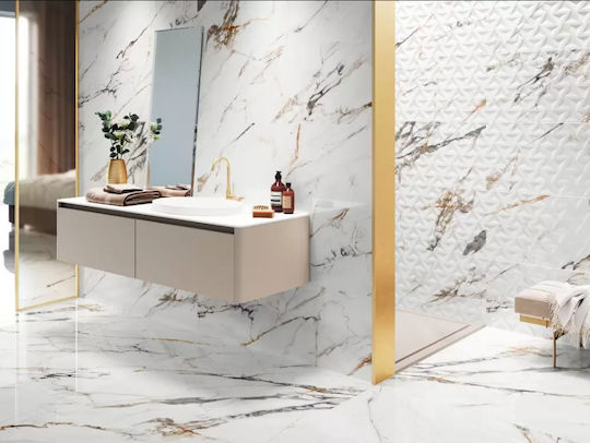 Porcelanite Dos Fliese 120x40cm Weiß