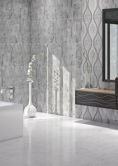 Etili Seramik Placă Interior din Granit Mat 50x25cm Gri