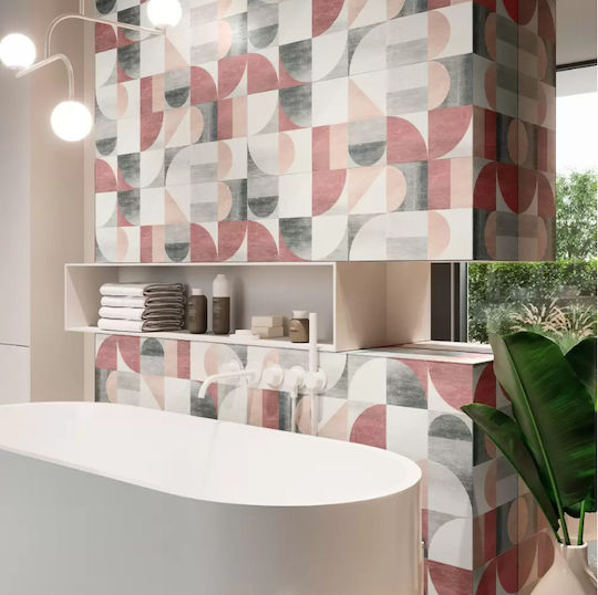Porcelanite Dos Fliese Boden / Wand Küche / Bad 90x90cm Lila