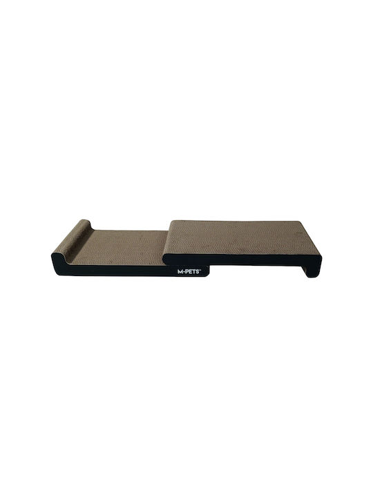 M-Pets Stâlp pentru zgâriat pisici Scândură Maro 49x22x8cm