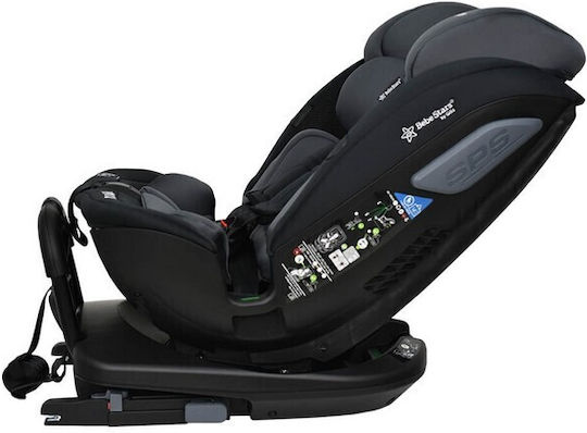 Bebe Stars Imola Детско Столче за Кола i-Размер с Isofix Черно