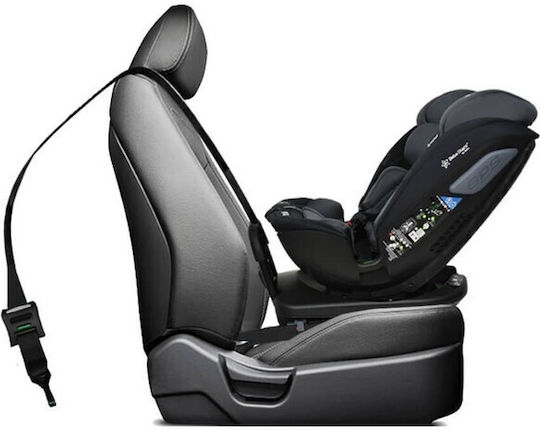 Bebe Stars Imola Детско Столче за Кола i-Размер с Isofix Черно