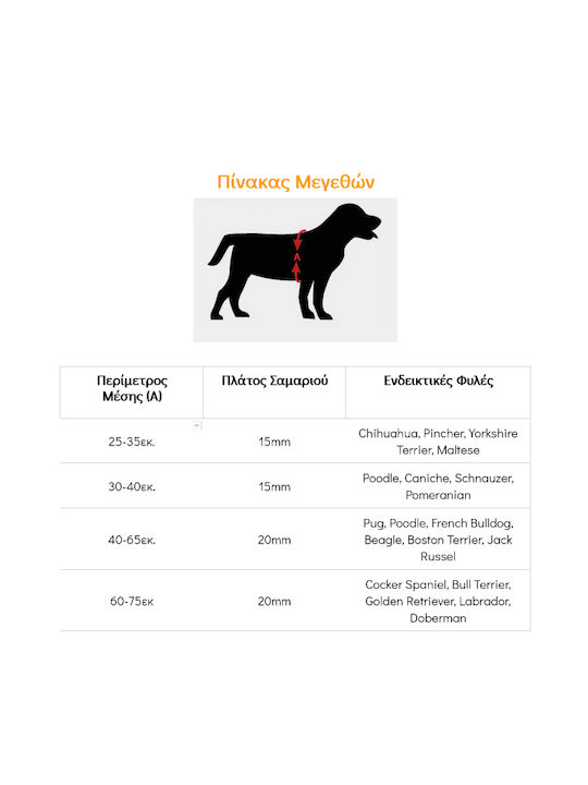 Cerda Ham pentru câini Pet Harness Mediu / Mare 2800000265