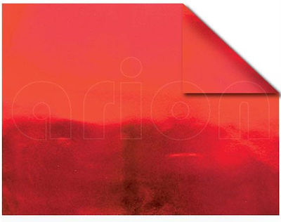 Fabi Cardboard Metallic Double Sided Red 50x70cm