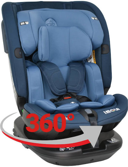 Bebe Stars Imola Baby Car Seat i-Size with Isofix Marine Blue