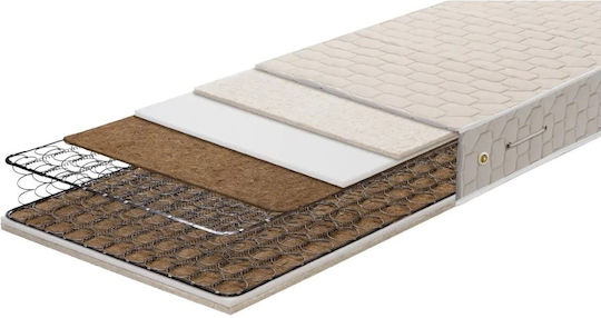 Elite Einzel Orthopädisch Matratze 100x200x20cm mit Kokosfaser