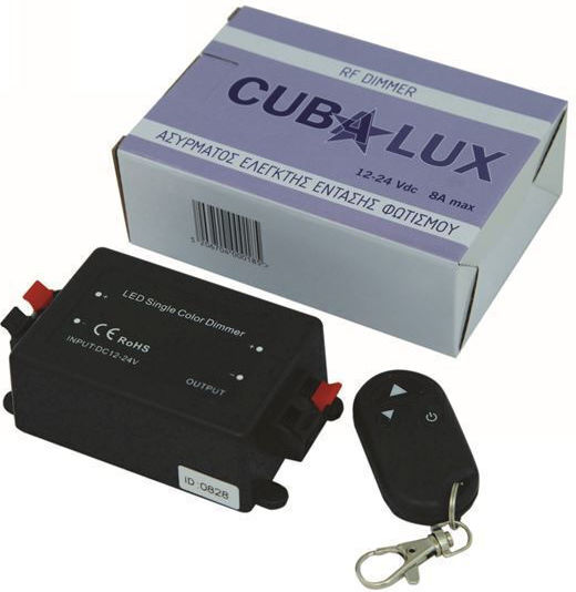 Cubalux Drahtlos Dimmer RF (Request for) - Anfrage für mit Fernbedienung 13-0264