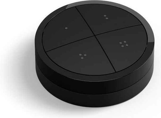 Philips Wall Mounted Dimmer Switch with LED Button Frame in Black Colour