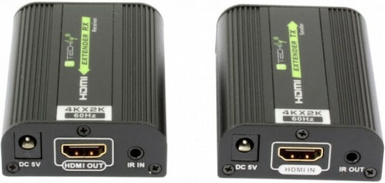 Techly IDATA EXT-E704K HDMI Extender IDATA EXT-E704K