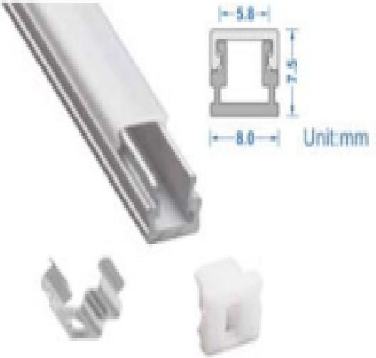 Cubalux Εξάρτημα Ταινίας LED 13-2111