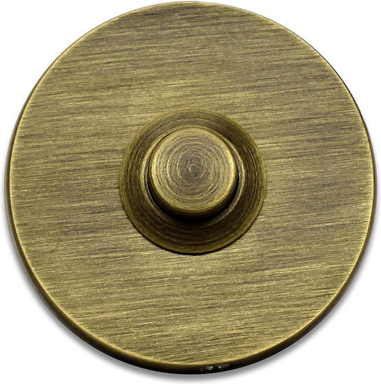 Zogometal Buton Clopoțel cu Cadru în culoarea Bronz 285