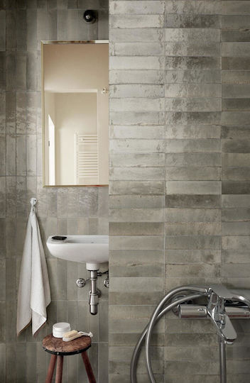 Marazzi Плочка Порцеланов Сияен 24x6см Сив