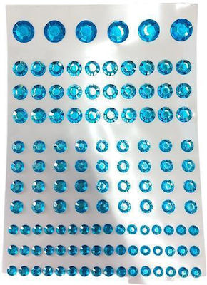 Next Decorative Sticker for DIY Crafts Blue (10 Tabs)