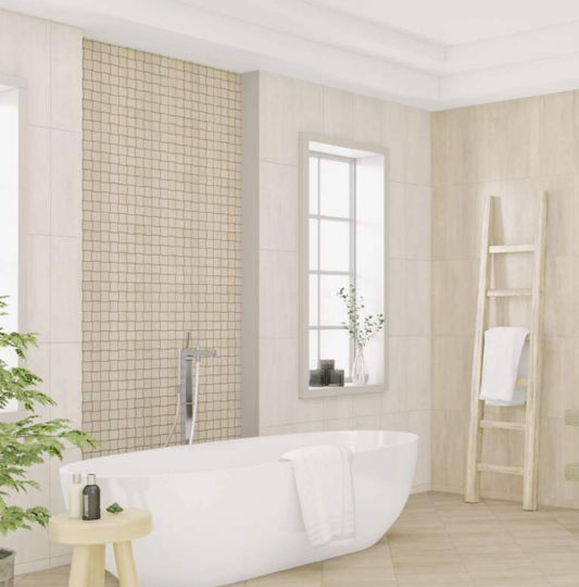 Kai Group Floor / Kitchen Wall / Bathroom Matte Porcelain Tile 50x25cm Beige