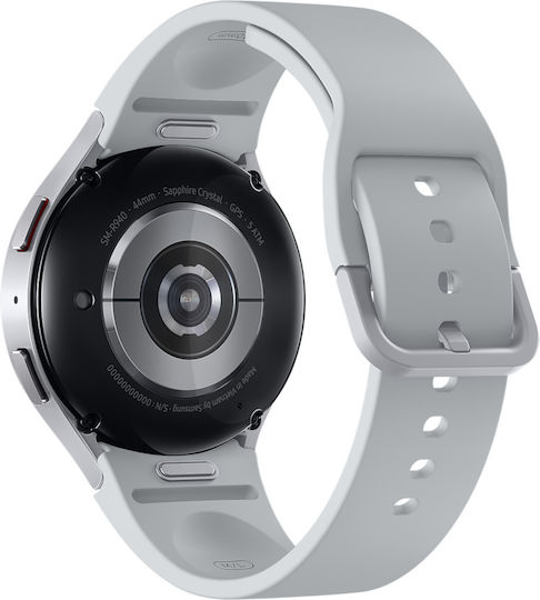 Samsung Galaxy Watch6 Bluetooth Aluminium 44mm Waterproof with Heart Rate Monitor (Silver)