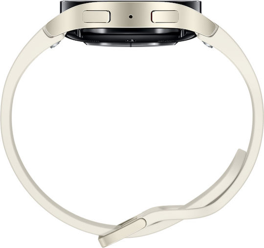 Samsung Galaxy Watch6 LTE Aluminium 40mm Waterproof with eSIM and Heart Rate Monitor (Gold)
