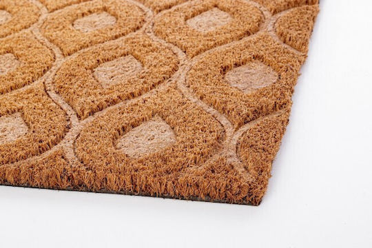 Bizzotto Doormat from Coconut Tree Maris Drop Brown 40x60cm 0280695 Brown