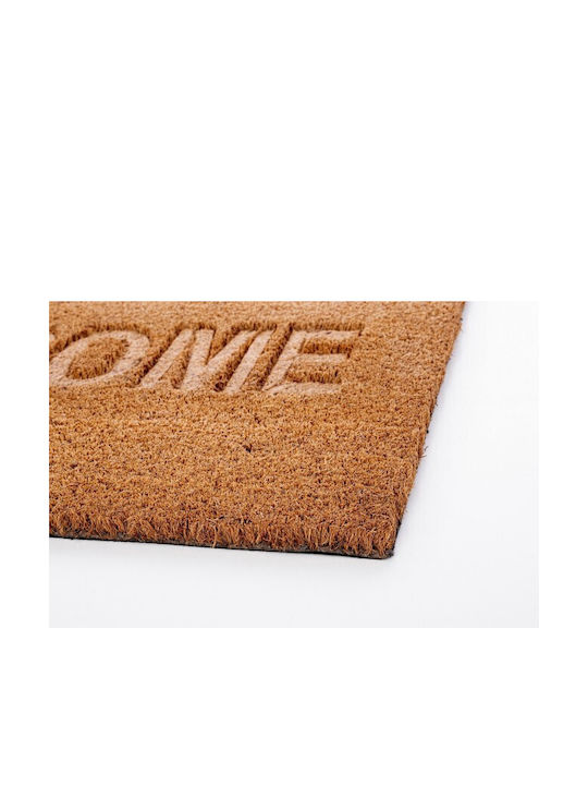 Bizzotto Coconut Fiber Doormat Maris Welcome Brown 40x60cm