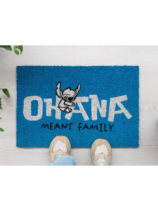 Grupo Erik Entrance Mat Stitch Disney Blue 40x60cm