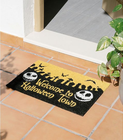 Grupo Erik Fußmatte Disney Nightmare Before Christmas Halloween Town Mehrfarbig 40x60cm