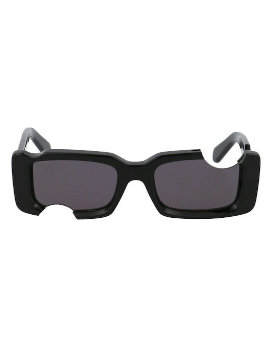 Off White Cady Ochelari de soare cu Negru Rame din plastic Cadru și Negru Lentilă OERI006C99PLA001-1007