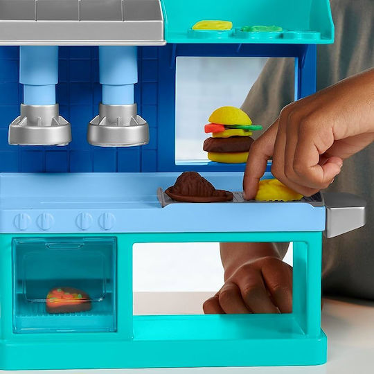 Hasbro Play-Doh Plasticine Game Kitchen Creations Busy Chef's Restaurant for 3+ Years 5pcs