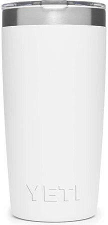 Yeti Rambler Tumbler Ποτήρι Θερμός Ανοξείδωτο BPA Free 295ml Λευκό