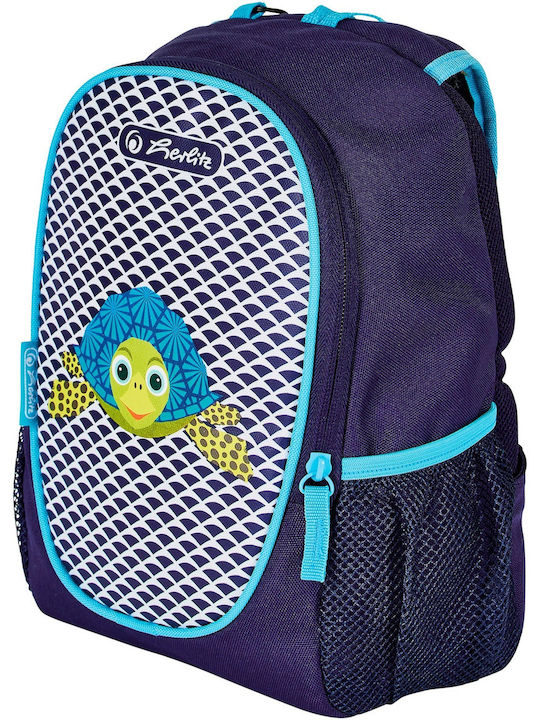 Herlitz School Bag Backpack Elementary, Elementary in Blue color