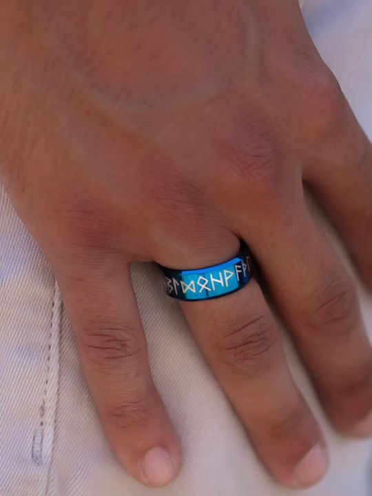 Piercing.gr Ring made of Steel Gold Plated