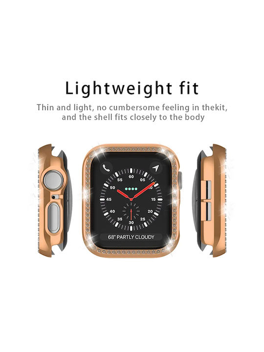 Sonique Πλαστική Θήκη σε Ροζ Χρυσό χρώμα για το Apple Watch 42mm