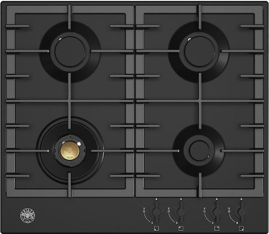 Bertazzoni P60 4L MOD NE Natural Gas Cooktop Autonomous 60.2x52.2εκ.