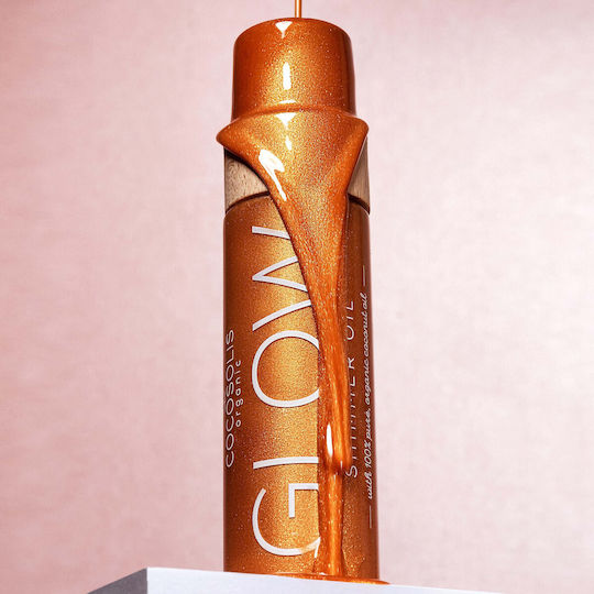 Cocosolis Glow Bio Dry Shimmering Oil for Face and Body 110ml